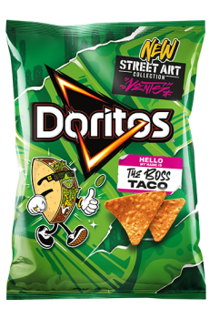 DORITOS STREET ART THE BOSS TACO